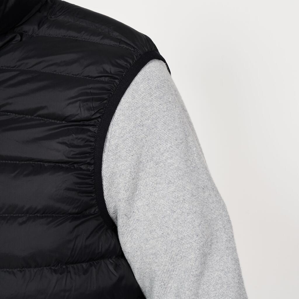 Men's golf sleeveless down jacket - MW500 burgundy